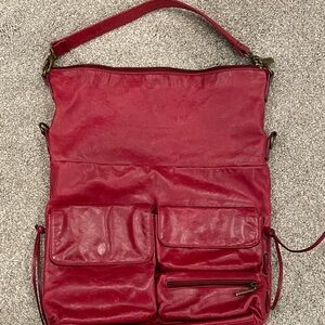 HOBO red leather bag/messenger